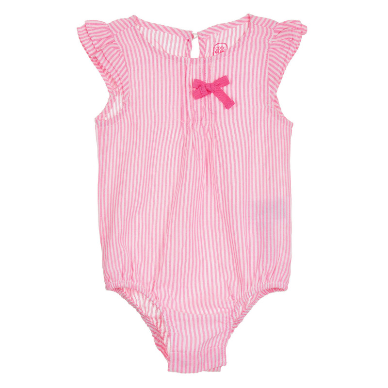 Body în dungi roz pentru bebeluși  270591
