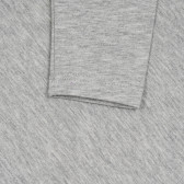 Bluză din bumbac cu mâneci lungi și imprimeu de semafor pentru bebeluși, gri Cool club 270682 3