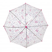 Umbrelă cu accente roz Cool club 270942 