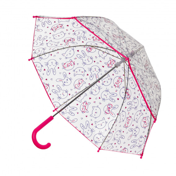 Umbrelă cu accente roz Cool club 270943 2