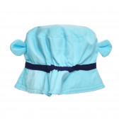Pălărie cu imprimeu și urechi pentru bebeluși, albastră Cool club 270966 3