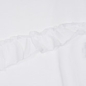 Bluză din bumbac cu bucle, albă Cool club 271022 2