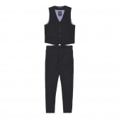 Set formal de vestă și pantaloni, negru Cool club 271129 