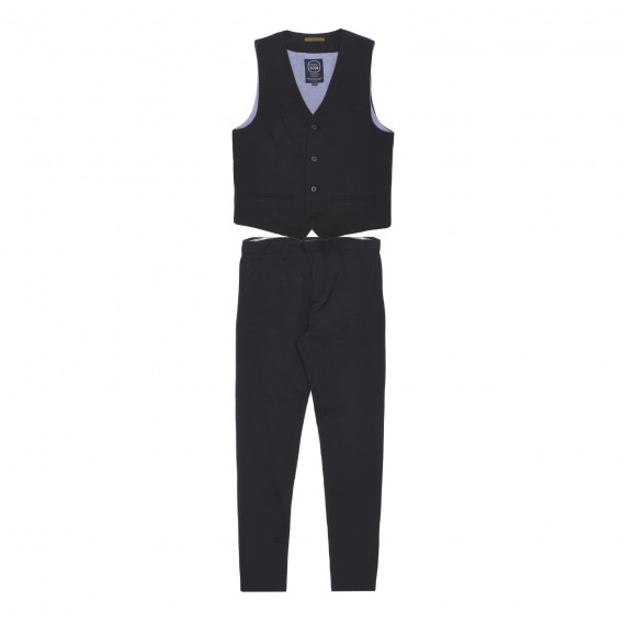Set formal de vestă și pantaloni, negru Cool club 271129 
