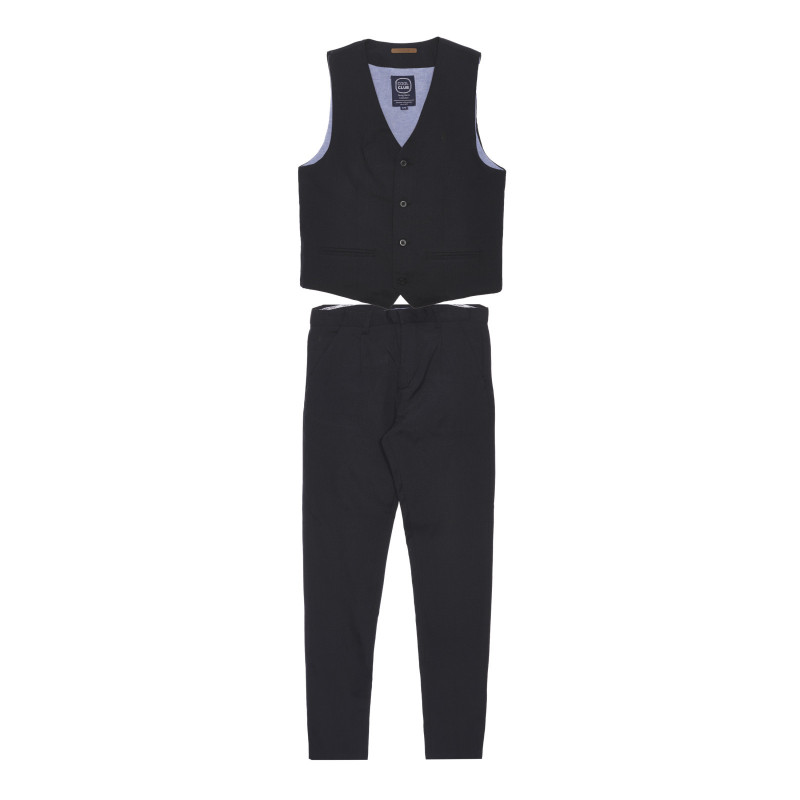 Set formal de vestă și pantaloni, negru  271129