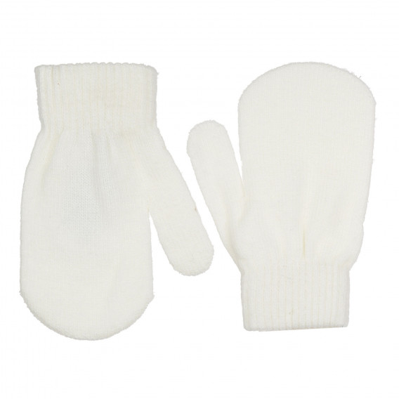Set de două perechi de mănuși pentru bebeluși în alb și roz Cool club 271618 2