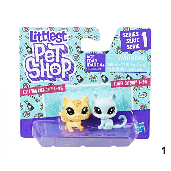 Animale mici - set de Figurine Littlest Pet Shop 2717 2