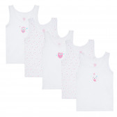 Set de cinci bluze cu imprimeu figural pentru bebeluși, multicolor Cool club 272241 