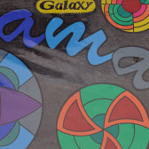 Skateboard Vintage 90/96 - galaxie, culoare grafit Amaya 272507 2