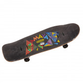 Skateboard Vintage 90/96 - alunecare, culoare grafit Amaya 272508 