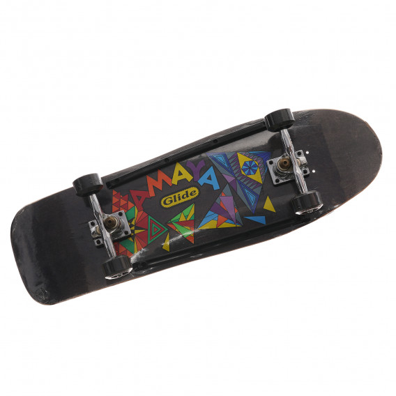 Skateboard Vintage 90/96 - alunecare, culoare grafit Amaya 272509 4