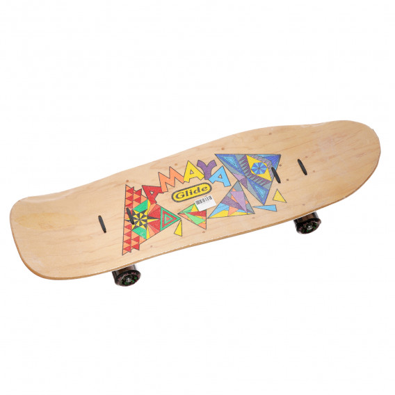 Skateboard Vintage 90/96 - alunecare, culoare bej Amaya 272520 