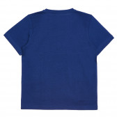Tricou Chicco bleumarin din bumbac cu imprimeu grafic Chicco 272630 8