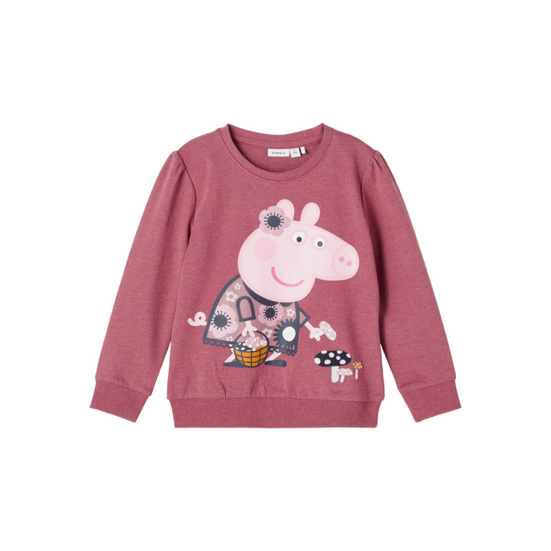 Bluză cu mânecă lungă Peppa Pig, roz  274080