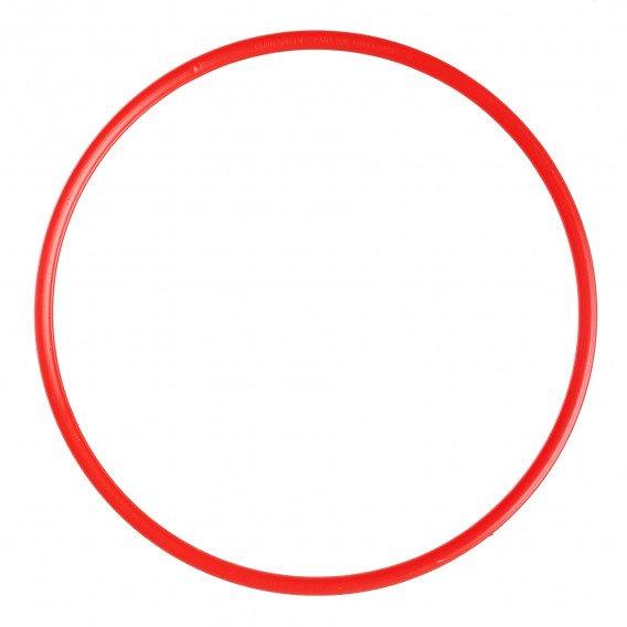Cerc roșu de gimnastică ritmică, Ø 50 cm.  Amaya 274498 