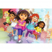 Puzzle - Dora și prietenii, 24 de piese Trefl 274565 2