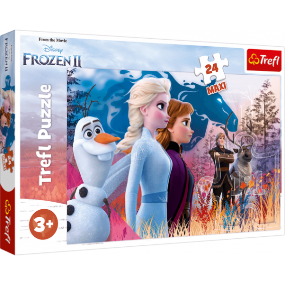 Puzzle - The Frozen Kingdom, o călătorie magică, 24 de elemente Trefl 274578 