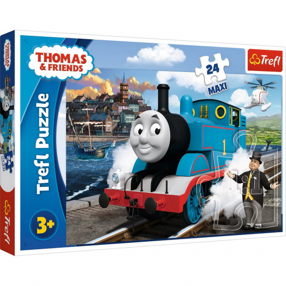 Puzzle - Thomas și prietenii, 24 de piese Trefl 274585 