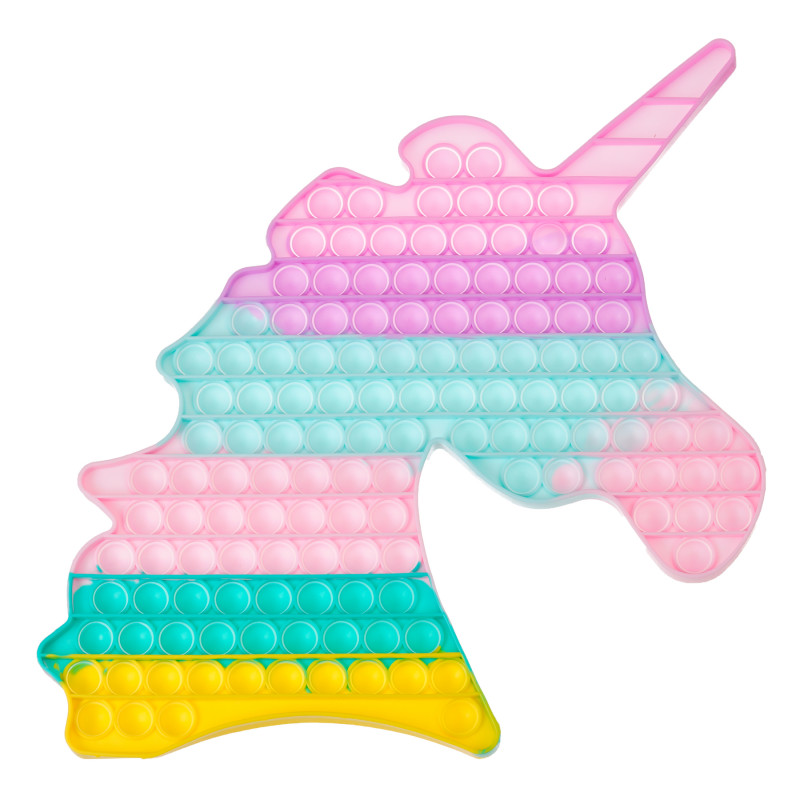 Pop it, jucărie antistres XXL unicorn, pentru fete  274751
