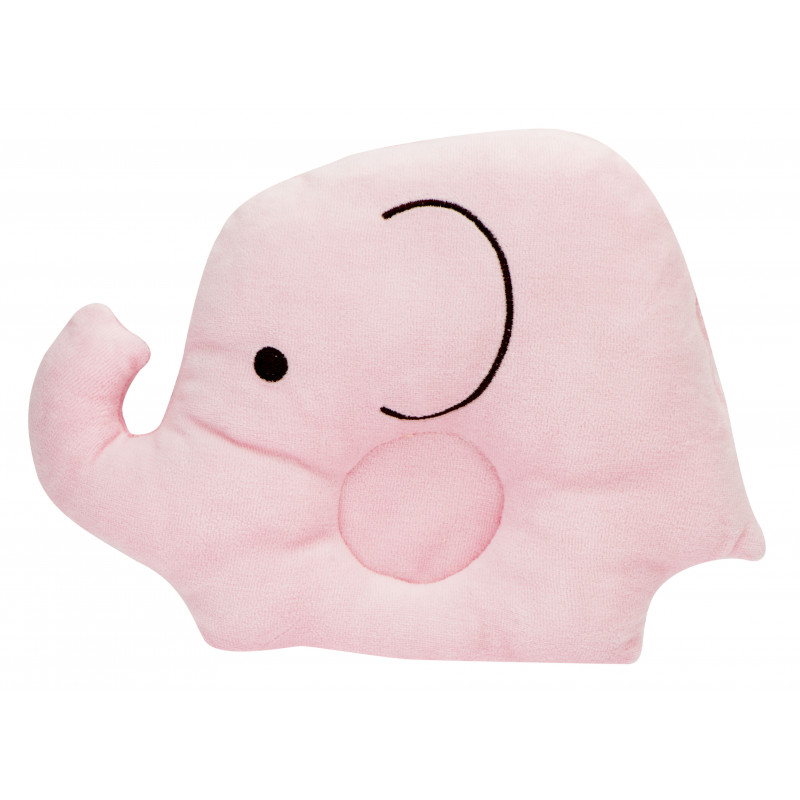 Pernă pentru bebeluși - elefant, roz  275279