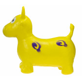 Jucărie pentru călărit, vacă galbenă Ikonka 275474 2