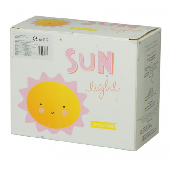Lampă de veghe pentru copii, Soare. Ikonka 275613 4