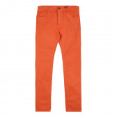 Pantaloni denim portocalii pentru fete Tape a l'oeil 276322 