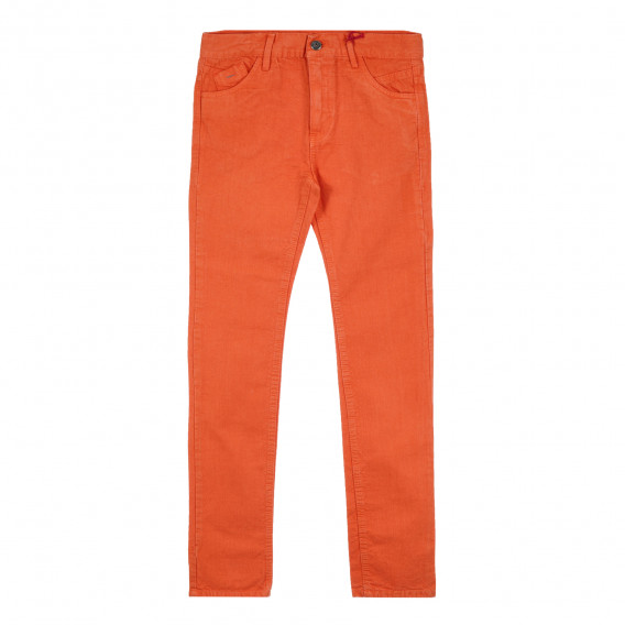 Pantaloni denim portocalii pentru fete Tape a l'oeil 276322 