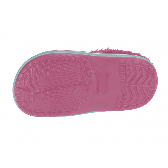 Papuci de cauciuc cu blăniță, roz Beppi 276621 2