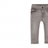 Jeans cu efect mototolit, gri Boboli 276937 3