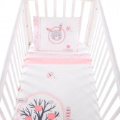 Set de dormit pentru bebeluși Pink Bunny, 6 părți Kikkaboo 276959 3