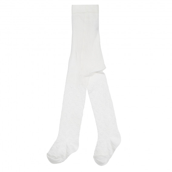 Ciorapi pentru bebeluși cu imprimeu inimă, alb Cool club 277118 