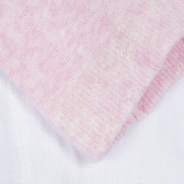 Set de ciorapi pentru bebeluși, albi și roz Cool club 277124 4