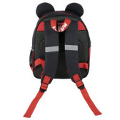 Rucsac cu aplicație Mickey Mouse pentru băieți, negru Mickey Mouse 278042 2