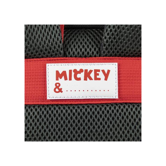 Rucsac cu aplicație Mickey Mouse pentru băieți, negru Mickey Mouse 278050 10