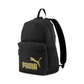 Rucsac cu logo galben de marcă, negru Puma 278057 