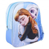 Rucsac cu Elsa și Anna din Frozen Kingdom pentru fete, albastru Frozen 278077 