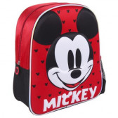 Rucsac cu imprimeu 3D Mickey Mouse pentru băiat, roșu Mickey Mouse 278120 