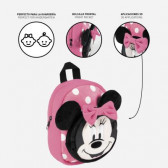 Rucsac de pluș Minnie Mouse pentru fete, roz Minnie Mouse 278156 5