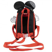 Mini rucsac pentru copii cu Mickey Mouse și centură de siguranță pentru fete, negru Mickey Mouse 278177 2