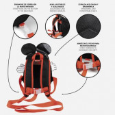 Mini rucsac pentru copii cu Mickey Mouse și centură de siguranță pentru fete, negru Mickey Mouse 278181 6