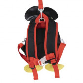 Mini rucsac pentru copii cu Mickey Mouse și centură de siguranță pentru fete, negru Mickey Mouse 278184 9