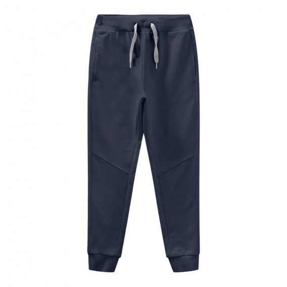 Pantaloni sport din bumbac organic, bleumarin Name it 278280 