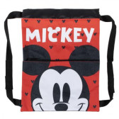 Rucsac în formă de sac cu Mickey Mouse pentru băieți, roșu Mickey Mouse 278699 
