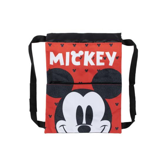 Rucsac în formă de sac cu Mickey Mouse pentru băieți, roșu Mickey Mouse 278699 