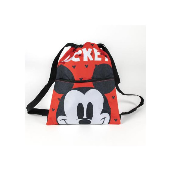 Rucsac în formă de sac cu Mickey Mouse pentru băieți, roșu Mickey Mouse 278707 9