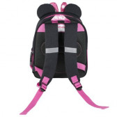 Rucsac cu aplicație Minnie Mouse pentru fete, negru Minnie Mouse 278717 2