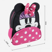 Rucsac cu aplicație Minnie Mouse pentru fete, negru Minnie Mouse 278718 3