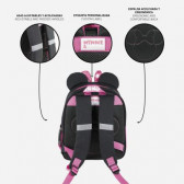 Rucsac cu aplicație Minnie Mouse pentru fete, negru Minnie Mouse 278721 6