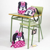 Rucsac cu aplicație Minnie Mouse pentru fete, negru Minnie Mouse 278722 7
